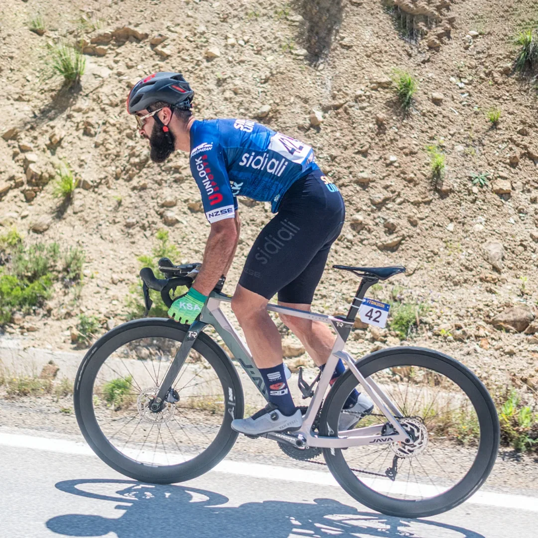 Cycliste de l’équipe Sidi Ali – Unlock